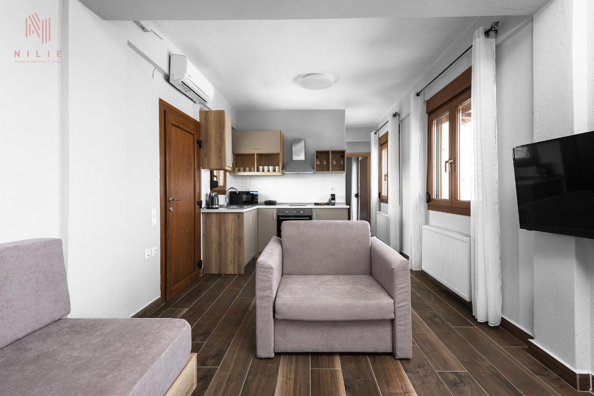 Ultima Summer Residence, Nilie Hospitality Mgmt Afytos Exteriör bild