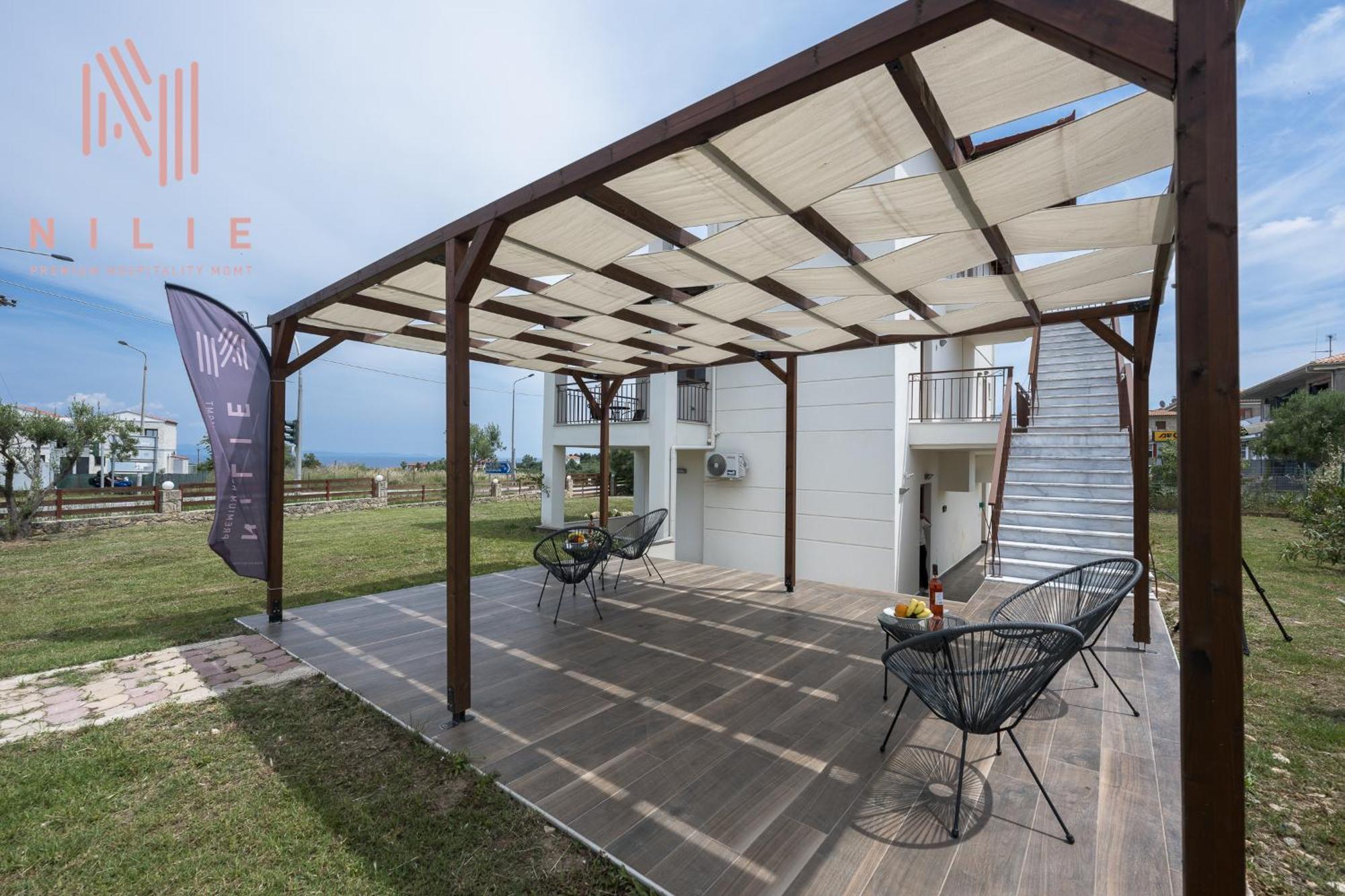 Ultima Summer Residence, Nilie Hospitality Mgmt Afytos Exteriör bild
